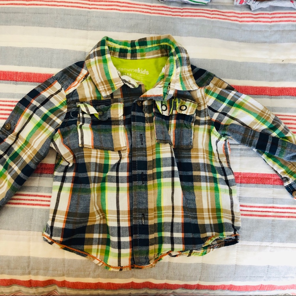 Plaid Button Down